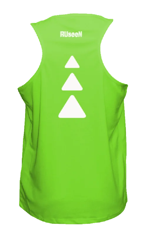 stylish short sleeve t-shirt -Men's Reflective Tank - Triangles