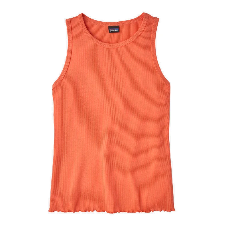 soft short sleeve cotton shirt -Patagonia Women's Rib Knit Tank - Past Season