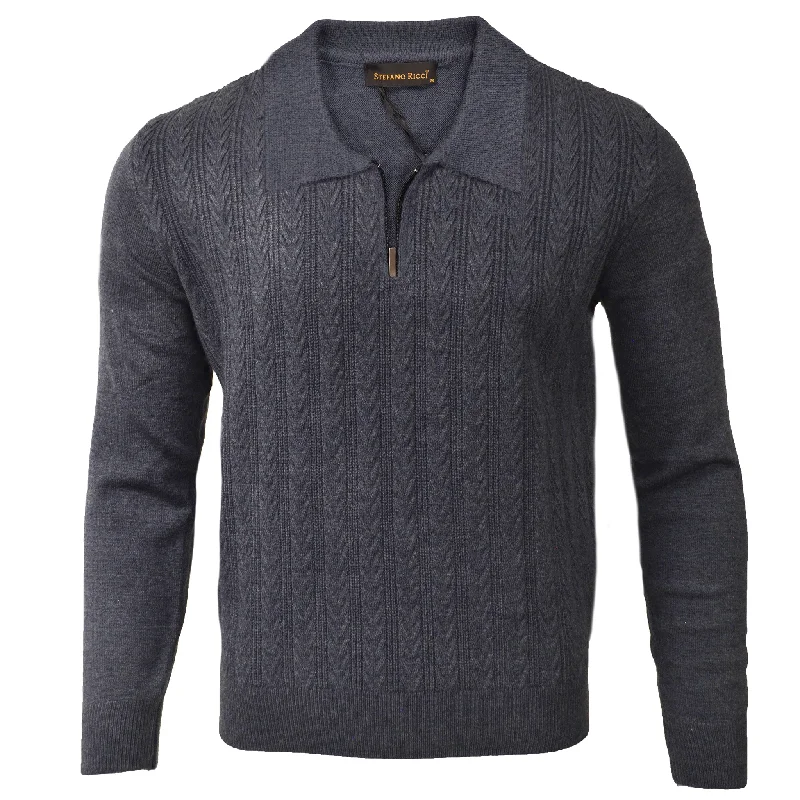 best short sleeve t-shirt for hot weather -STEFANO RICCI POLO SWEATER