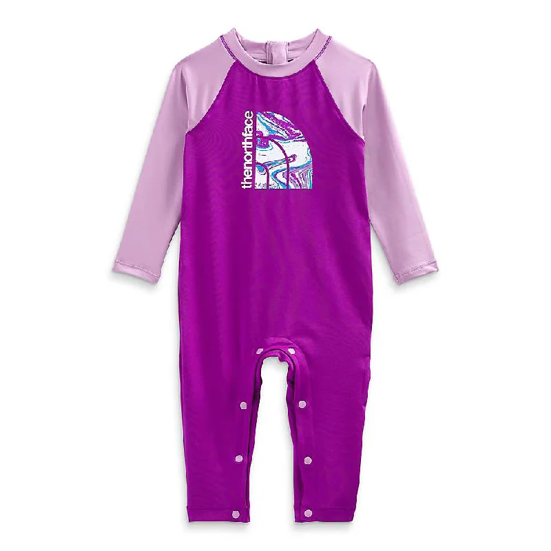 casual shirt for vacation -The North Face Infant Baby Amphibious Sun One-Piece