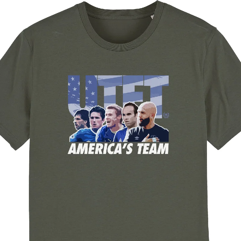 printed short sleeve t-shirt -America's Team Tee