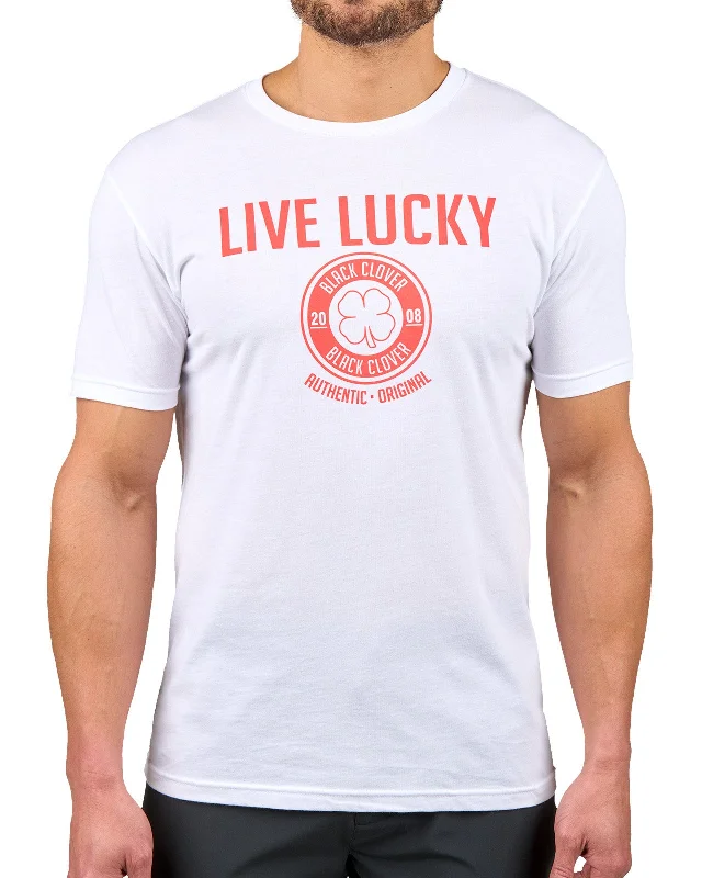 short sleeve t-shirt summer -Authentic Luck 13