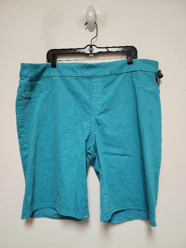 pleated pants for men -Blue Shorts Chicos, Size 20