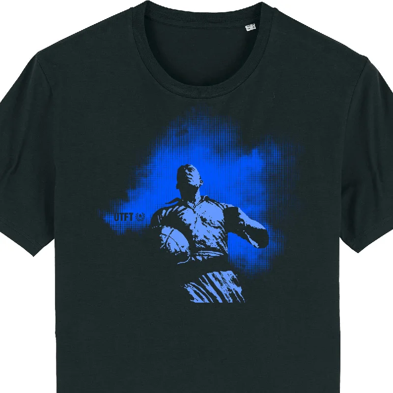 men’s casual short sleeve shirts -Dixie Dean Pyro tee