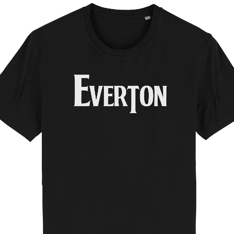 short sleeve t-shirt for women -Everton Stadium Banner Tee