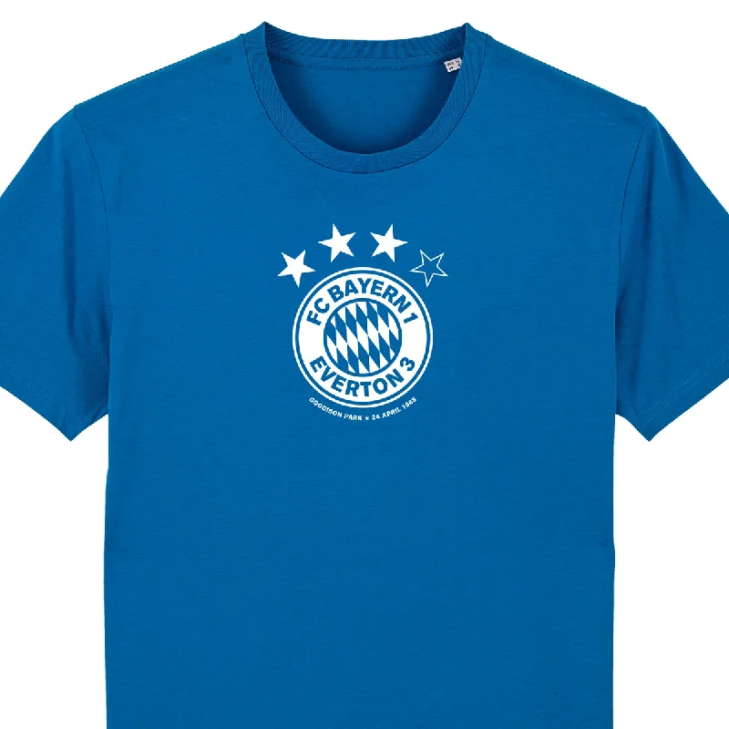 short sleeve t-shirt for relaxed style -Everton v Bayern 85 Tee