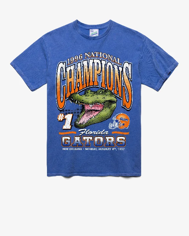 men’s short sleeve casual button-up -FLORIDA GATORS H-CHAMPS LOCKER VINTAGE '47 TUBULAR TEE