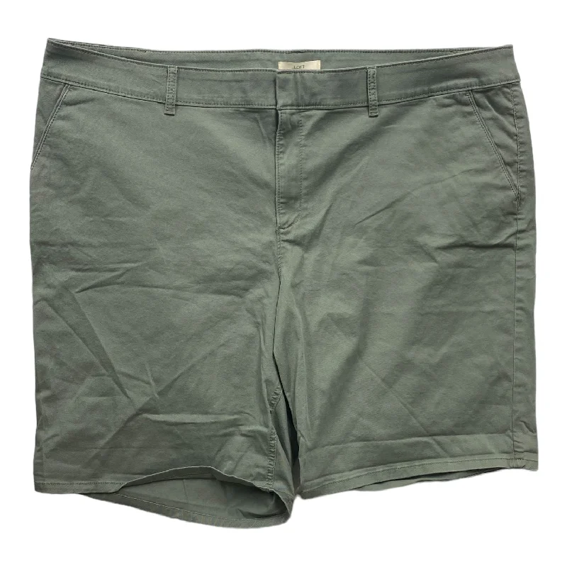 outdoor cargo pants for women -Green Shorts Loft, Size 26