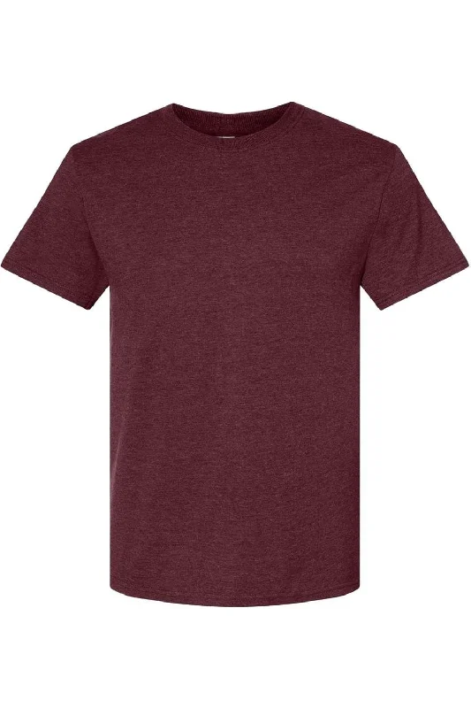 maroon heather