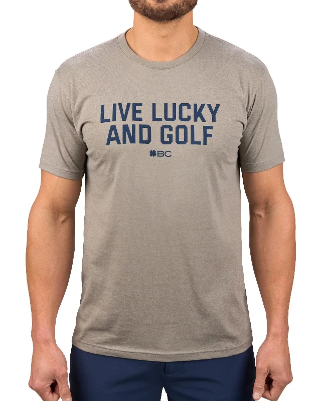 fun graphic short sleeve t-shirt -Lucky Tee 3