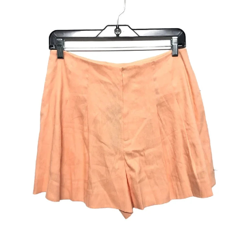 leather leggings for women -Peach Shorts Antonio Melani, Size 6