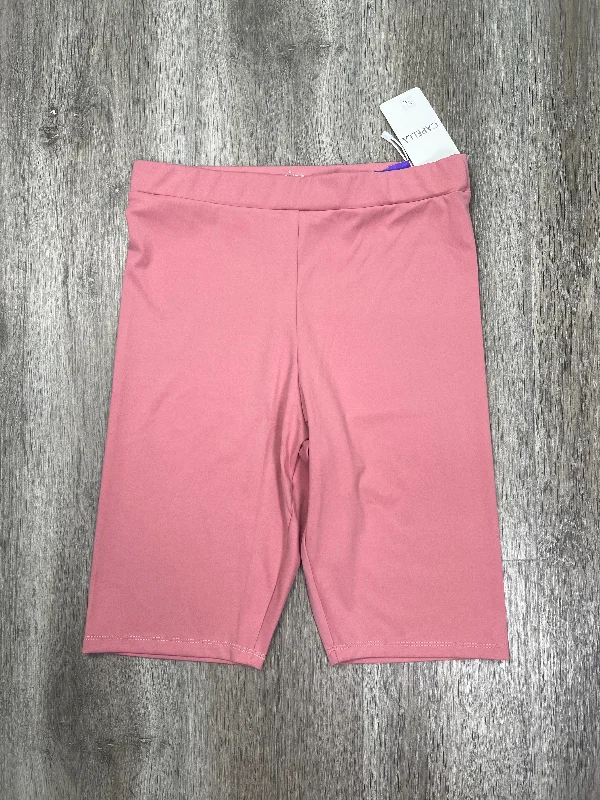 tactical pants for men -Pink Athletic Shorts Capella Apparel, Size L