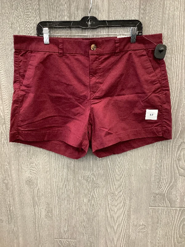 stretch fit pants for women -Red Shorts Old Navy, Size 16