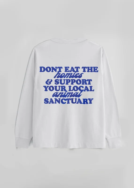 short sleeve t-shirt with inspirational quotes -SANCTUARY LONG SLEEVE