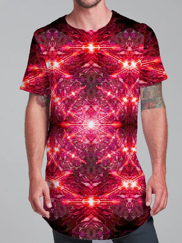 moisture-wicking short sleeve t-shirt for gym -Solar Explosion Unisex Tall Tee