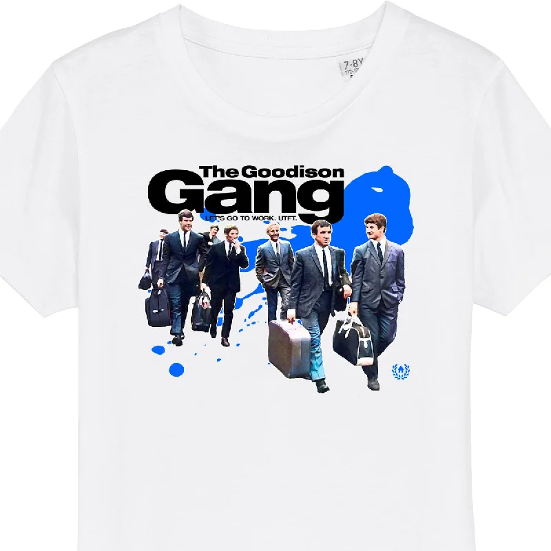 versatile short sleeve shirt for men -The Goodison Gang Kids Tee