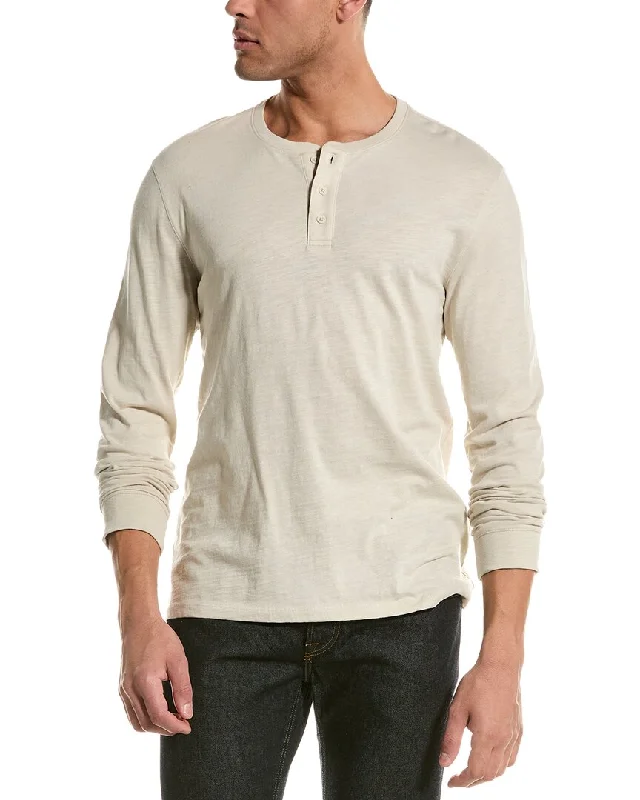 stylish sleeveless shirt -Vince Slub Henley