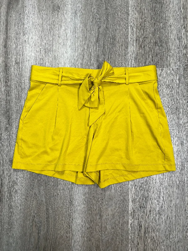 comfortable sweatpants for women -Yellow Shorts Loft, Size S