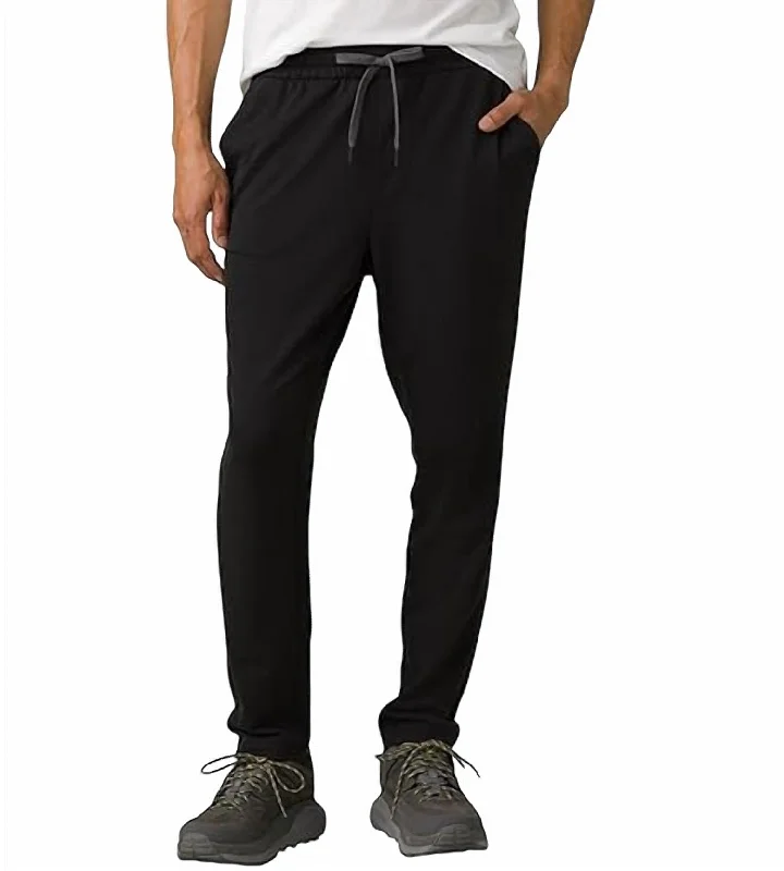 stylish joggers for men -Altitude Tracker Pant In Black