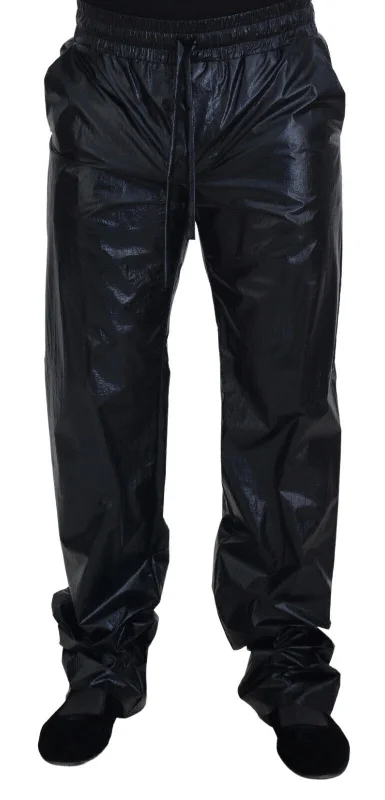 modern fit pants for men -Dolce & Gabbana Elegant  Designer Men's Pants