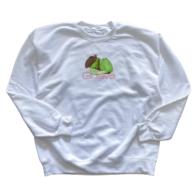 casual short sleeve graphic t-shirt -Guava v3 Crewneck