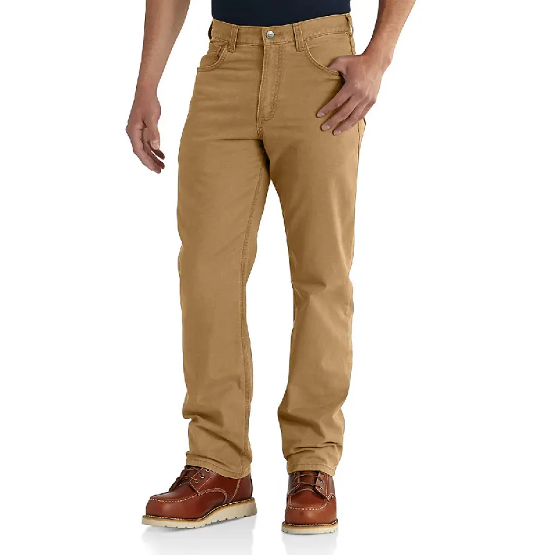 skinny fit cargo pants for men -Men's Rugged Flex Canvas 5-Pocket Work Pant 102517