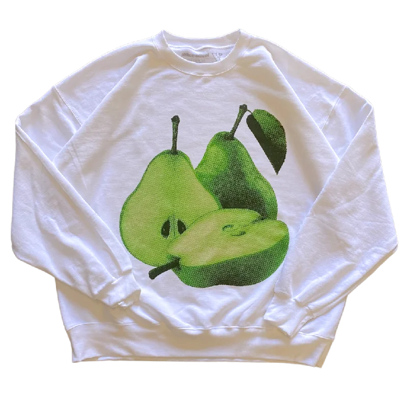 short sleeve t-shirt for outdoor activities -Pair of Pears Crewneck