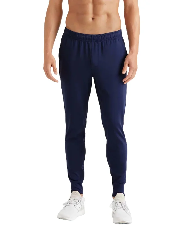 trendy pants for women -Spar Jogger In Navy