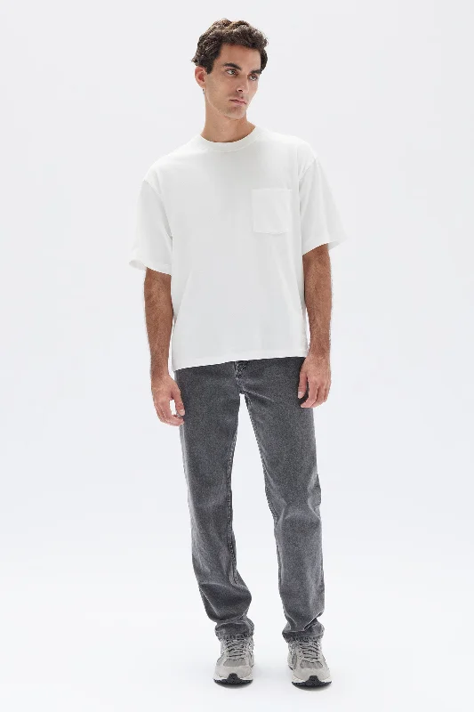 lightweight cargo pants -Straight Jean