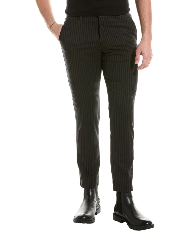 smart casual pants for men -The Kooples Wool-Blend Trouser